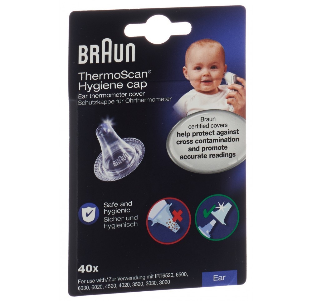 BRAUN (IP-APS) ThermoScan capuch LF40EULA 40 pce