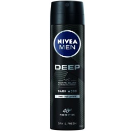 NIVEA Male déo aéros Deep (nouv) spr 150 ml