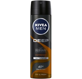 NIVEA Male déo Deep aéros Espresso (nv) spr 150 ml