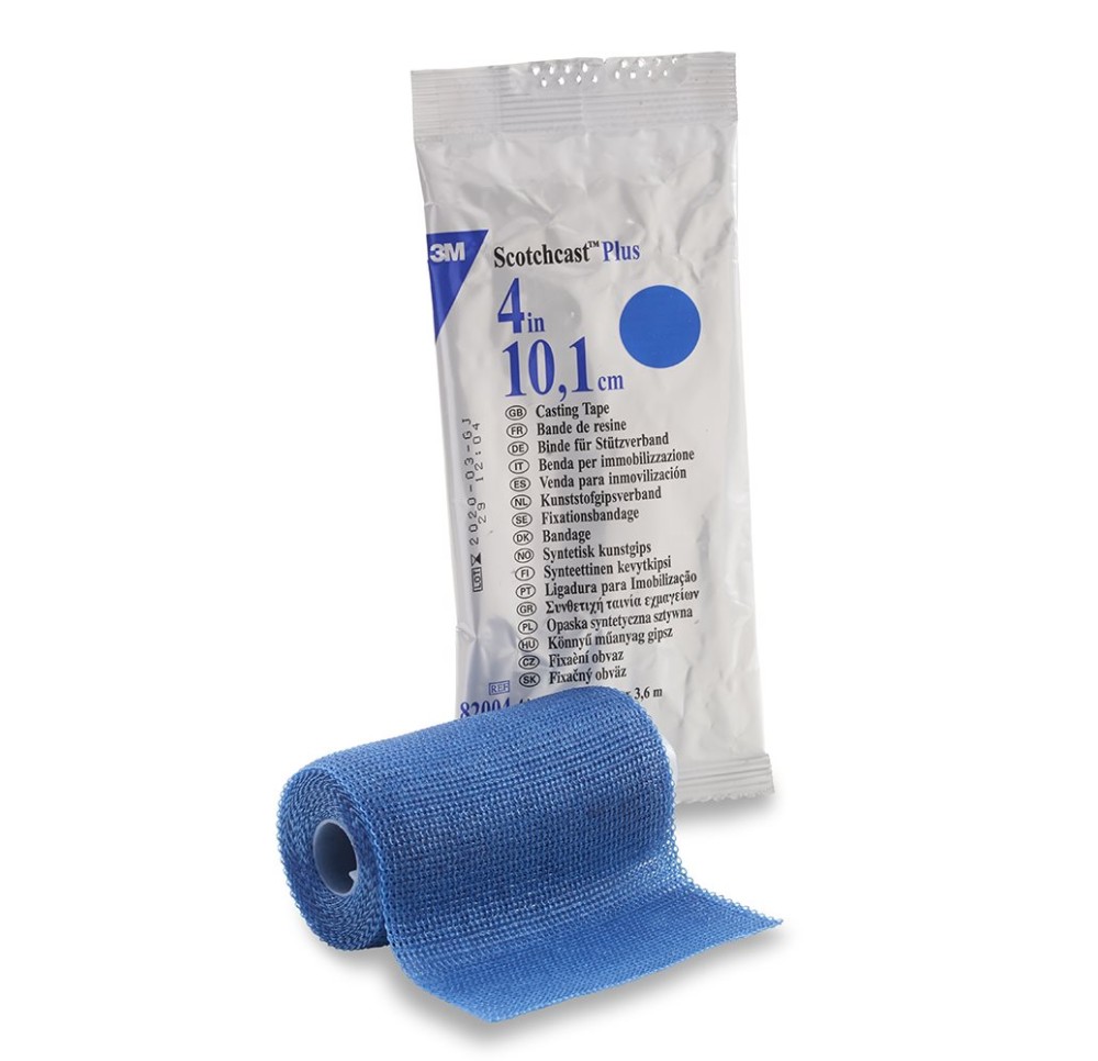 3M scotchcast plus 10cmx3.65m bleu 10 pce