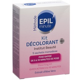 SKIN'MINUTE EPIL'minute Kit Décolorant sach 5 pce