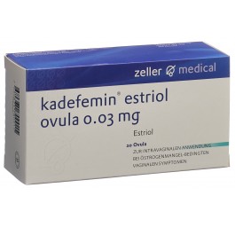 KADEFEMINE Estriol ovule 0.03 mg 20 pce