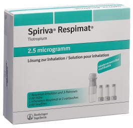 SPIRIVA Respimat 2.5 mcg/pulv réutilisa 3 x 60 dos