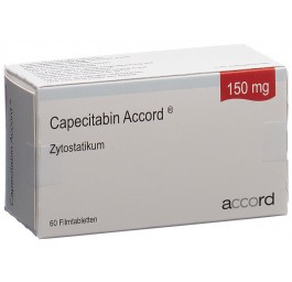 CAPECITABIN Accord cpr pell 150 mg 60 pce