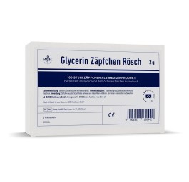 RÖSCH & HANDEL Suppositoires glycérine 2 g 100 pce