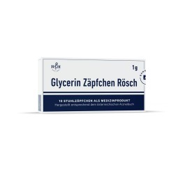 RÖSCH & HANDEL Suppositoires glycérine 1 g 10 pce