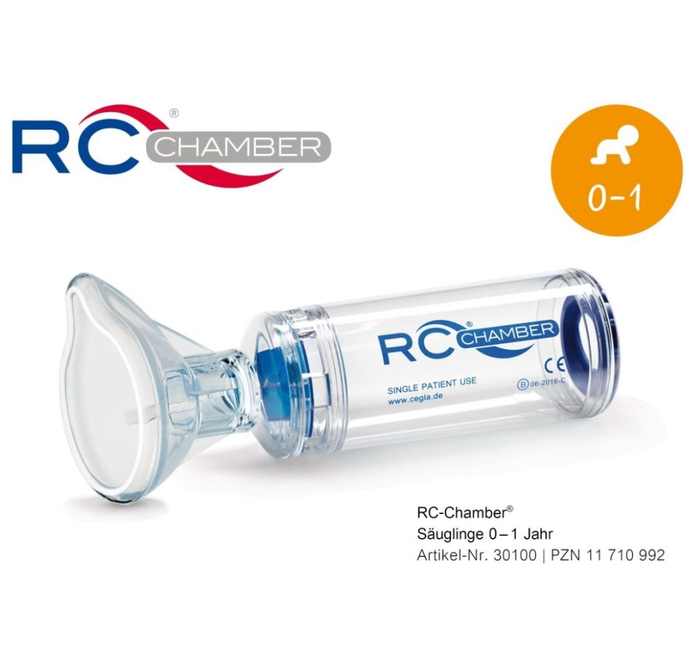 RC-CHAMBER avec masque nourrissons jusqu'à 1an
