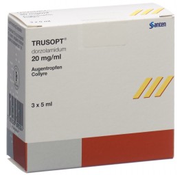 TRUSOPT gtt opht 2 % 3 fl 5 ml