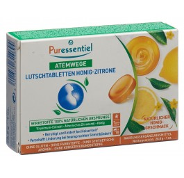 PURESSENTIEL pastilles respi miel-citron 18 pce