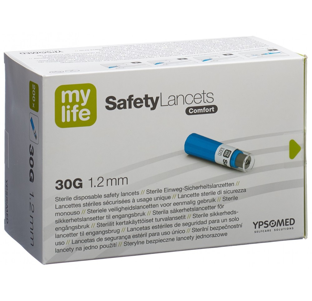 MYLIFE (IP-APS) SafetyLancets Comfort 30G 200 pce