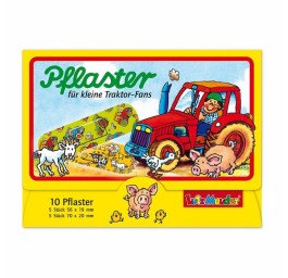 LUTZ MAUDER Pansements enfants fan tracteur 10 pce