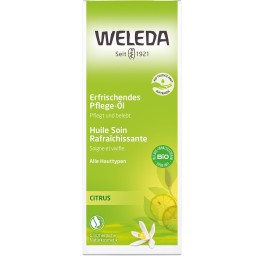WELEDA huile soin rafraîchissante citrus 100 ml