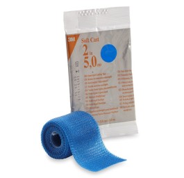 3M scotchcast softcast 5cmx3.65m bleu 10 pce