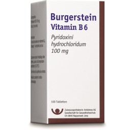 BURGERSTEIN Vitamine B6 cpr 100 mg bte 100 pce