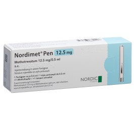 NORDIMET sol inj 12.5 mg/0.5ml stylo prérempli