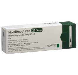 NORDIMET sol inj 22.5 mg/0.9ml stylo prérempli