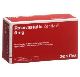 ROSUVASTATIN Zentiva cpr pell 5 mg 98 pce