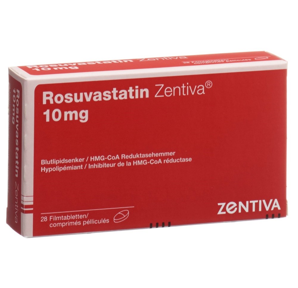 ROSUVASTATIN Zentiva cpr pell 10 mg 28 pce ROSUVASTATIN Zentiva cpr pell 10 mg 28 pce