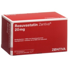 ROSUVASTATIN Zentiva cpr pell 20 mg 98 pce