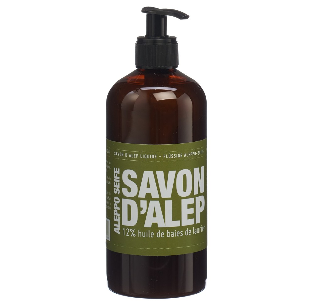 BIONATURIS ALEP savon liquide disp 500 ml BIONATURIS ALEP savon liquide disp 500 ml