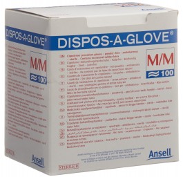 DISPOS-A-GLOVE gants EX M stériles 100 pce