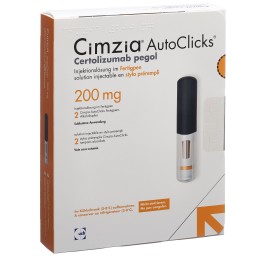 CIMZIA AutoClicks 200 mg/ml stylo pré 2 pce