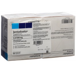 JENTADUETO cpr pell 2.5 mg/500 mg 2 x 90 pce