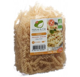 NATURE&CIE fusilli riz & mais s gluten 500 g