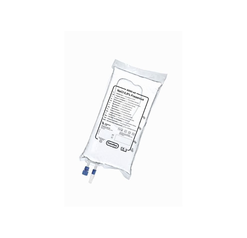 FRESENIUS NaCl sol rinç 0.9 % CFX Duo 2 x 5000 ml