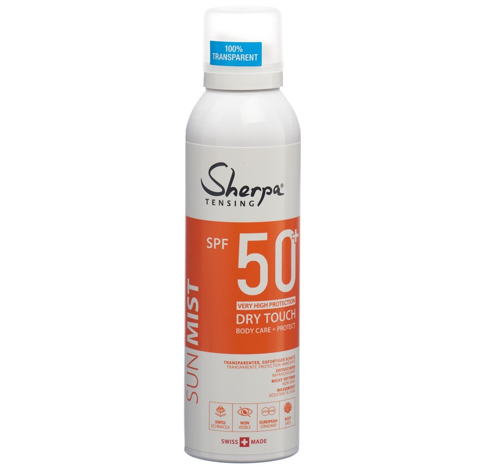 SHERPA TENSING brumisateur SPF 50+ INVISI 200 ml SHERPA TENSING brumisateur SPF 50+ INVISI 200 ml
