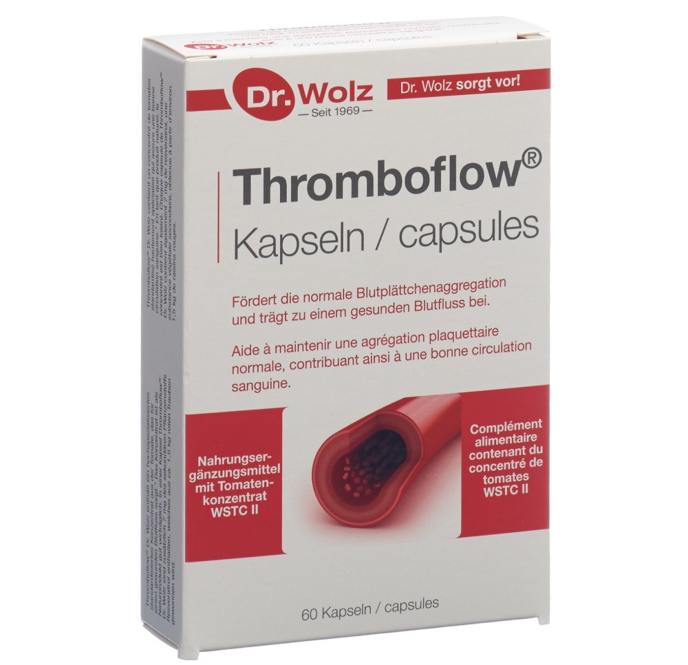 THROMBOFLOW Dr. Wolz caps 60 pce