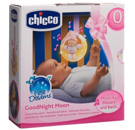 CHICCO veilleuse musicale petite lune pink