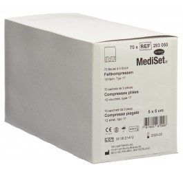 MEDISET IVF comp pli typ 17 5x5cm 12c 70 x 3 pce