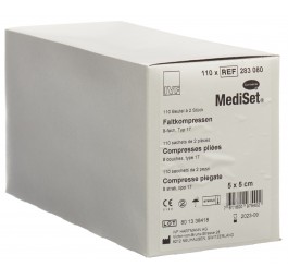 MEDISET IVF comp pli typ 17 5x5cm 8c 110 x 2 pce