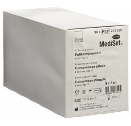 MEDISET IVF comp pli typ 17 5x5cm 8c 90 x 3 pce