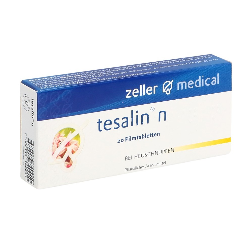 TESALIN N cpr pell 20 pce