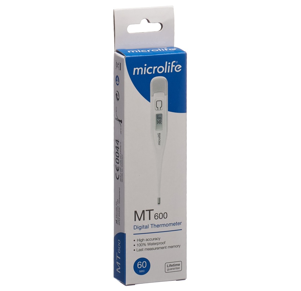 MICROLIFE thermomètre MT600 60 sec MICROLIFE thermomètre MT600 60 sec