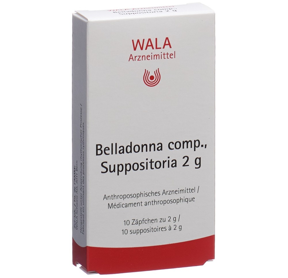 WALA belladonna comp supp 10 x 2 g