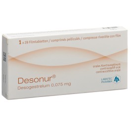 DESONUR cpr pell 0.075 mg 28 pce