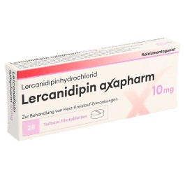 LERCANIDIPINE Axapharm cpr pell 10 mg 28 pce