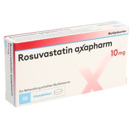 ROSUVASTATINE axapharm cpr pell 10 mg 30 pce
