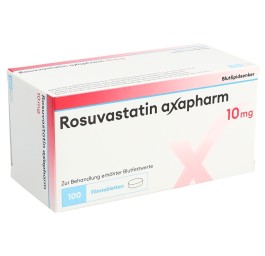 ROSUVASTATINE axapharm cpr pell 10 mg 100 pce