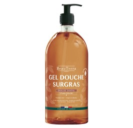 BEAUTERRA gel douche surgras bois santal 1000 ml