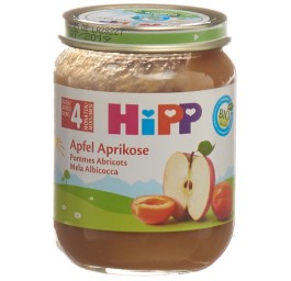 HIPP pomme abricot verre 125 g
