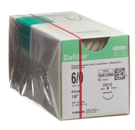 DAFILON 45cm bleu DS 12 6-0 12 pce