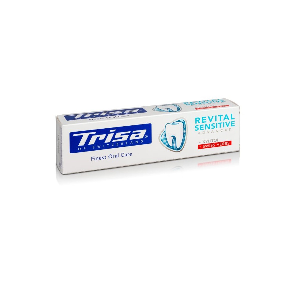 TRISA dentifrice Revital Sens Swiss Herbs tb 75 ml