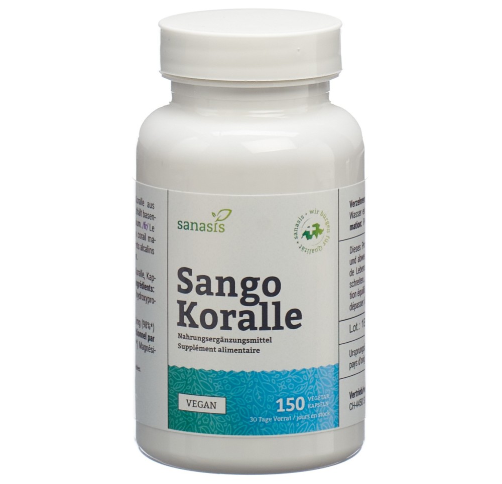 SANASIS Sango Korallen caps bte 150 pce