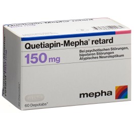 QUETIAPIN Mepha retard depotabs 150 mg 60 pce