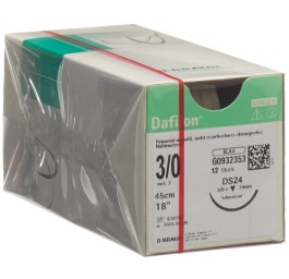 DAFILON 45cm bleu DS 24 3-0 12 pce