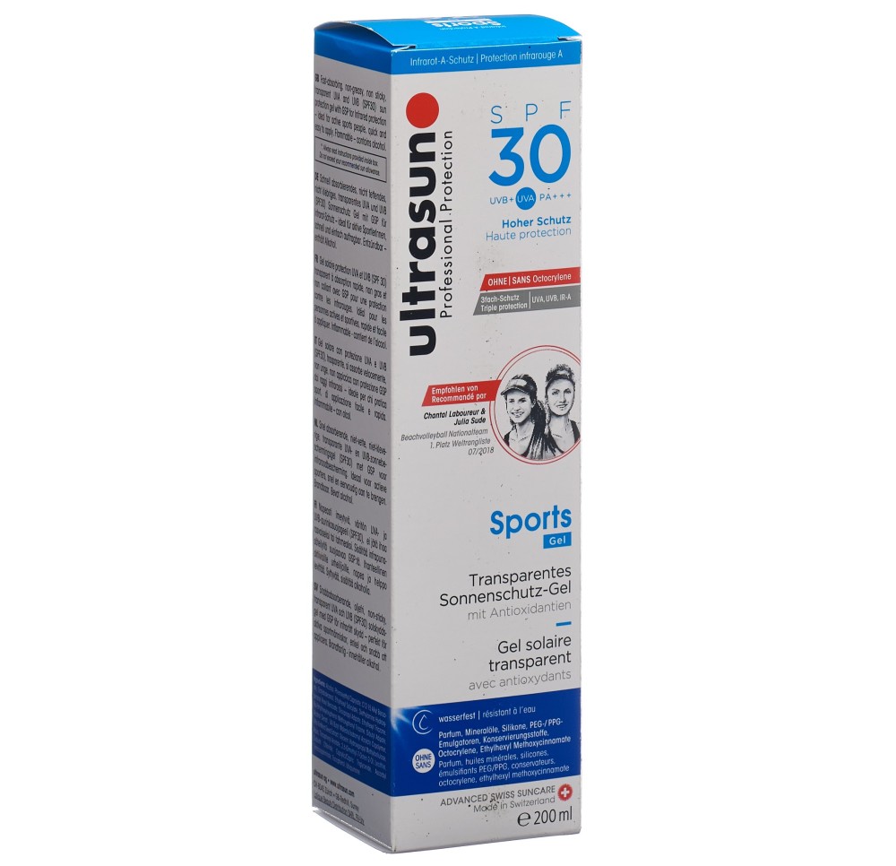 ULTRASUN Sports Gel SPF 30 fl 200 ml